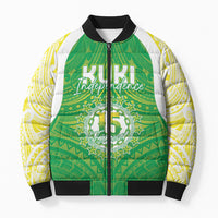 Kuki Independence 2026 Bomber Puffer Jacket Cook Islands 15 Finest Green Version