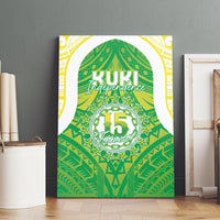 Kuki Independence 2026 Canvas Wall Art Cook Islands 15 Finest Green Version
