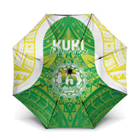 Kuki Independence 2026 Umbrella Cook Islands 15 Finest Green Version