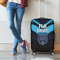 Fiji Kaiviti Rugby Luggage Cover Fiji Tapa Pattern