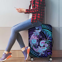 Hawaii Makahiki Turtle Luggage Cover Spiral Polynesian Tattoo LT05 - Polynesian Pride
