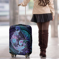 Hawaii Makahiki Turtle Luggage Cover Spiral Polynesian Tattoo LT05 - Polynesian Pride