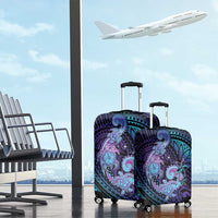 Hawaii Makahiki Turtle Luggage Cover Spiral Polynesian Tattoo LT05 - Polynesian Pride