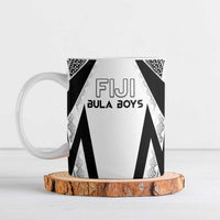 Custom Bula Fiji Football Ceramic Mug Go Champions - Polynesian Pride