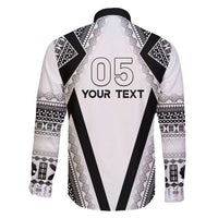 Custom Bula Fiji Football Family Matching Long Sleeve Bodycon Dress and Hawaiian Shirt Go Champions - Polynesian Pride