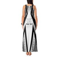 Custom Bula Fiji Football Tank Maxi Dress Go Champions - Polynesian Pride