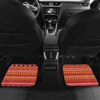 Papua New Guinea Christmas Car Mats Santa Raggiana