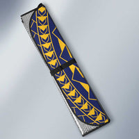 Nauru Angam Day Auto Sun Shade Polynesian Tribal Pattern Unique Style - Polynesian Pride