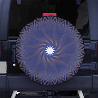 Nauru Angam Day Spare Tire Cover Polynesian Tribal Pattern Unique Style - Polynesian Pride