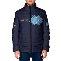 Personalised Federated States Of Micronesia Padded Jacket FSM Passport - Polynesian Pride