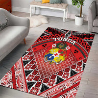 Tonga Constitution Day Area Rug 150 Years Jubilee - Polynesian Pride