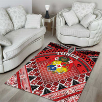 Tonga Constitution Day Area Rug 150 Years Jubilee - Polynesian Pride