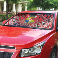 Tonga Constitution Day Auto Sun Shade 150 Years Jubilee - Polynesian Pride
