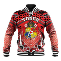 Personalised Tonga Constitution Day Baseball Jacket 150 Years Jubilee - Polynesian Pride