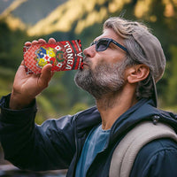 Personalised Tonga Constitution Day 4 in 1 Can Cooler Tumbler 150 Years Jubilee - Polynesian Pride