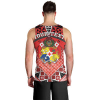 Personalised Tonga Constitution Day Men Tank Top 150 Years Jubilee - Polynesian Pride