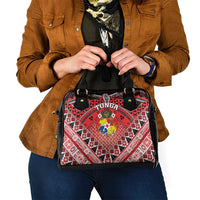 Tonga Constitution Day Shoulder Handbag 150 Years Jubilee - Polynesian Pride