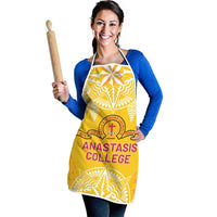 Anastasis College Apron Tonga Ngatu Pattern LT05 - Polynesian Pride