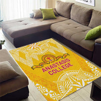 Anastasis College Area Rug Tonga Ngatu Pattern LT05 - Polynesian Pride