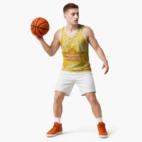 Personalised Anastasis College Basketball Jersey Tonga Ngatu Pattern LT05 - Polynesian Pride