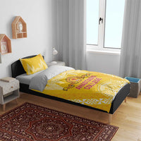 Anastasis College Bedding Set Tonga Ngatu Pattern LT05 - Polynesian Pride