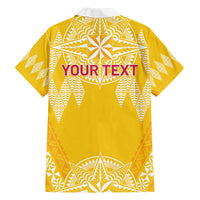 Personalised Anastasis College Family Matching Summer Maxi Dress and Hawaiian Shirt Tonga Ngatu Pattern - Polynesian Pride