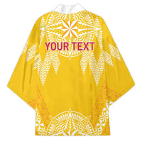 Personalised Anastasis College Kimono Tonga Ngatu Pattern LT05 - Polynesian Pride