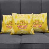 Anastasis College Pillow Cover Tonga Ngatu Pattern LT05 - Polynesian Pride