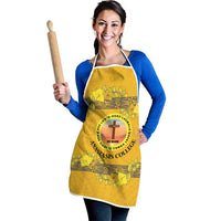 Tonga Anastasis College Apron Tongan Ngatu Kupesi Pattern LT05 - Polynesian Pride