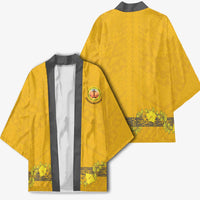 Tonga Anastasis College Kimono Tongan Ngatu Kupesi Pattern LT05 - Polynesian Pride