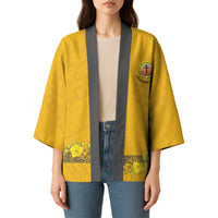 Tonga Anastasis College Kimono Tongan Ngatu Kupesi Pattern LT05 - Polynesian Pride