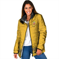 Tonga Anastasis College Padded Jacket Tongan Ngatu Kupesi Pattern - Polynesian Pride