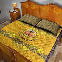 Tonga Anastasis College Quilt Bed Set Tongan Ngatu Kupesi Pattern LT05 - Polynesian Pride