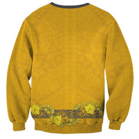 Tonga Anastasis College Sweatshirt Tongan Ngatu Kupesi Pattern LT05 - Polynesian Pride