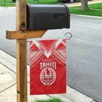 Tahiti Football Garden Flag Coat Of Arms Polynesian Tribal Pattern LT05 - Polynesian Pride