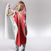 Tahiti Football Hooded Blanket Coat Of Arms Polynesian Tribal Pattern LT05 - Polynesian Pride
