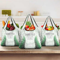Custom New Zealand Fern Football Grocery Bag Simple Style