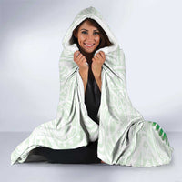 Custom New Zealand Fern Football Hooded Blanket Simple Style