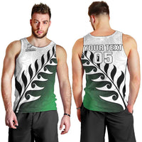 Custom New Zealand Football Men Tank Top Go Aotearoa