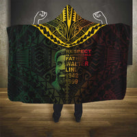 Happy Vanuatu Father Lini Day Hooded Blanket