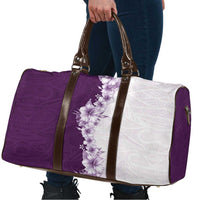Hawaii Hibiscus Flowers Travel Bag Purple Polynesian Pattern LT05 - Polynesian Pride
