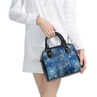 Hawaii Makahiki Turtle Shoulder Handbag Galaxy Tapa Pattern LT05 - Polynesian Pride