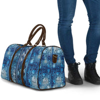 Hawaii Makahiki Turtle Travel Bag Galaxy Tapa Pattern - Polynesian Pride