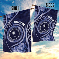 FSM Chuuk Garden Flag Ocean Floral Pattern