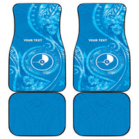 FSM Yap Car Mats Ocean Floral Pattern