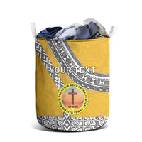 Personalised Anastasis College Laundry Basket Tonga Unique Style - Polynesian Pride