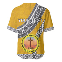 Personalised Anastasis College Baseball Jersey Tonga Unique Style - Polynesian Pride