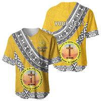 Personalised Anastasis College Baseball Jersey Tonga Unique Style LT05 - Polynesian Pride