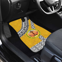 Personalised Anastasis College Car Mats Tonga Unique Style - Polynesian Pride