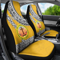 Personalised Anastasis College Car Seat Cover Tonga Unique Style - Polynesian Pride